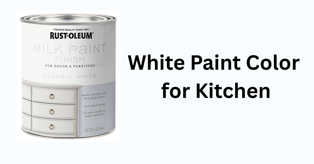 White Paint Color for Kitchen
