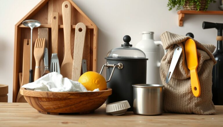 how to clean and store kitchen tools