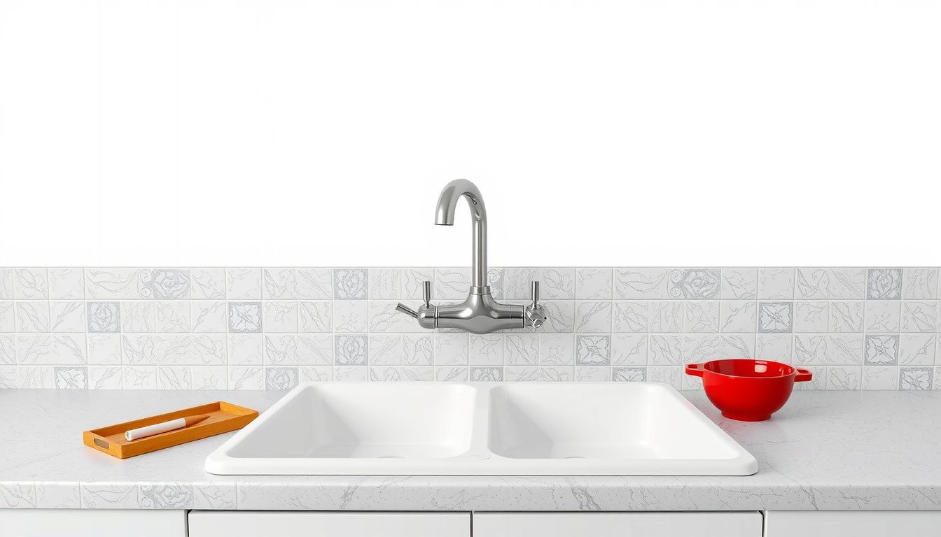 how to install a new kitchen sink