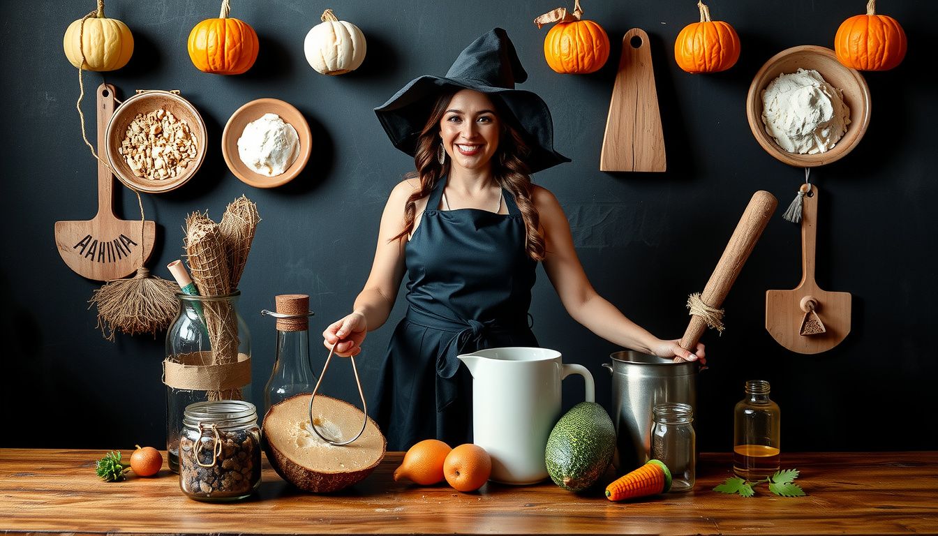 what is a kitchen witch